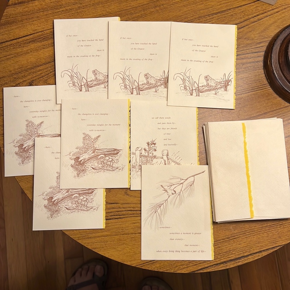 Vintage Greeting Cards Unused